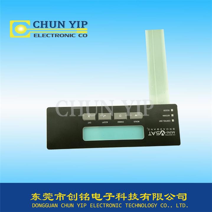 小型按鍵帶窗口型薄膜開關