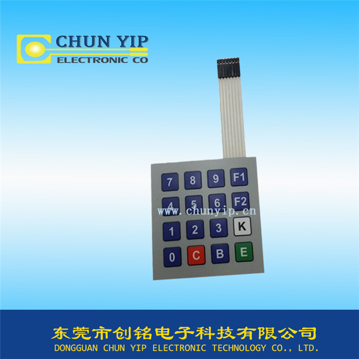 數字按鍵薄膜開關